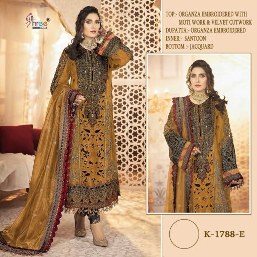 Shree Fabs K 1788 E H Organza Salwar Suit Catalog 4 Pcs 4 510x510 - Shree Fabs K 1788 E-H Organza Salwar Suit Catalog 4 Pcs