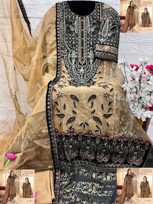 Shree Fabs K 1788 E H Organza Salwar Suit Catalog 4 Pcs 8 510x680 - Shree Fabs K 1788 E-H Organza Salwar Suit Catalog 4 Pcs