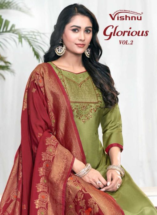 Vishnu Glorious Vol 2 Fancy Salwar Suit Catalog 12 Pcs 11 510x700 - Vishnu Glorious Vol 2 Fancy Salwar Suit Catalog 12 Pcs