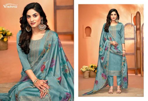 Vishnu Naseeb Vol 3 Silk Salwar Suit Catalog 8 Pcs 5 510x348 - Vishnu Naseeb Vol 3 Silk Salwar Suit Catalog 8 Pcs