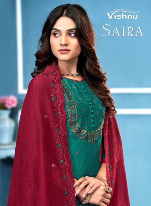 Vishnu Saira Silk Salwar Suit Catalog 12 Pcs 11 510x695 - Vishnu Saira Silk Salwar Suit Catalog 12 Pcs