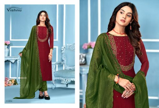 Vishnu Saira Silk Salwar Suit Catalog 12 Pcs 6 510x347 - Vishnu Saira Silk Salwar Suit Catalog 12 Pcs