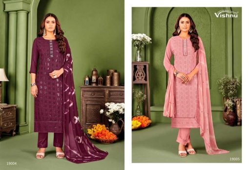 Vishnu Zulfat Vol 6 Georgette Salwar Suit Catalog 8 Pcs 3 510x348 - Vishnu Zulfat Vol 6 Georgette Salwar Suit Catalog 8 Pcs