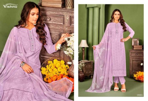 Vishnu Zulfat Vol 6 Georgette Salwar Suit Catalog 8 Pcs 4 510x348 - Vishnu Zulfat Vol 6 Georgette Salwar Suit Catalog 8 Pcs