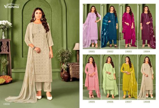 Vishnu Zulfat Vol 6 Georgette Salwar Suit Catalog 8 Pcs 8 510x348 - Vishnu Zulfat Vol 6 Georgette Salwar Suit Catalog 8 Pcs