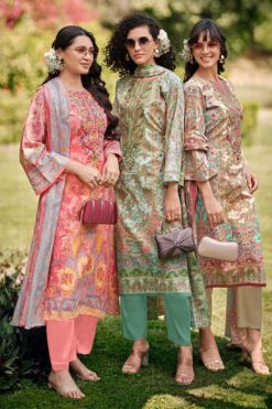 Zulfat Gulzaar by Belliza Cotton Salwar Suit Catalog 8 Pcs